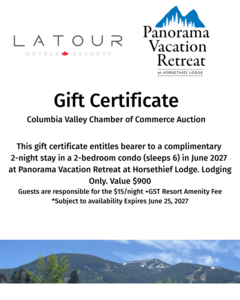 Two Night Stay at Panorama: June 2027