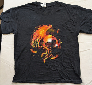 Fiery Phoenix T shirt - NEW