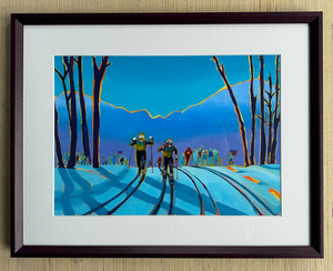 Original Lake Placid World Cup Finals Painting