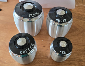 Kromex Original Cannisters Set of 4