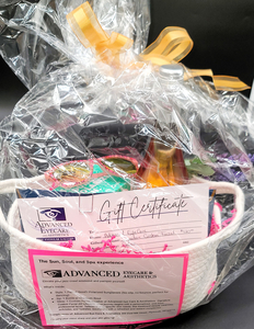 Advanced Eye Care and Aesthetics Gift Basket