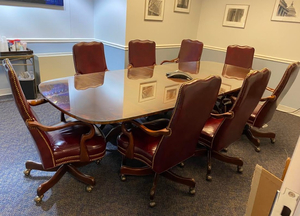 Conference Table with 8 Chairs