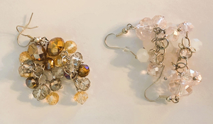 Two pair - silver and gold