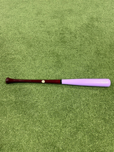 Game Used, Team Autographed Lavender Bat #3