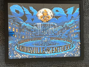 Signed Phish Concert Poster