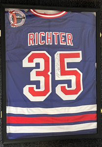 Signed Mike Richter Hockey Jersey