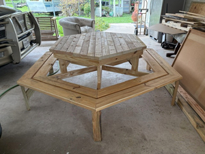 Hexagon Picnic Table