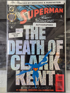 Superman Centennial 100 edition Comic