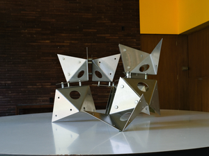 Steel Ivy -  metal sculpture
