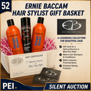 Ernie Baccam Hair Stylist Gift Basket