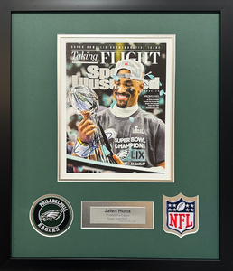 156 - Jalen Hurts Sports Illustrated Display