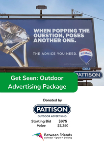 Get Seen: Outdoor Advertising Package