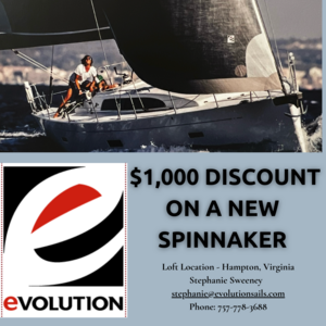 $1000 Toward  New Spinnaker Sail Purchase