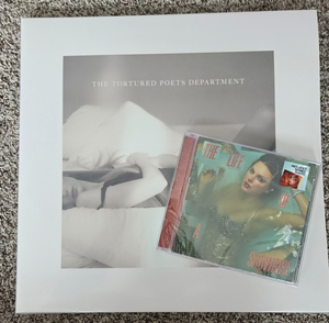 Taylor Swift Vinyl + Autographed CD