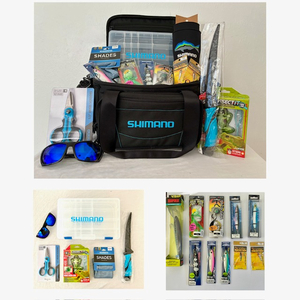 Shimano tackle bag packed FULL of GEAR!