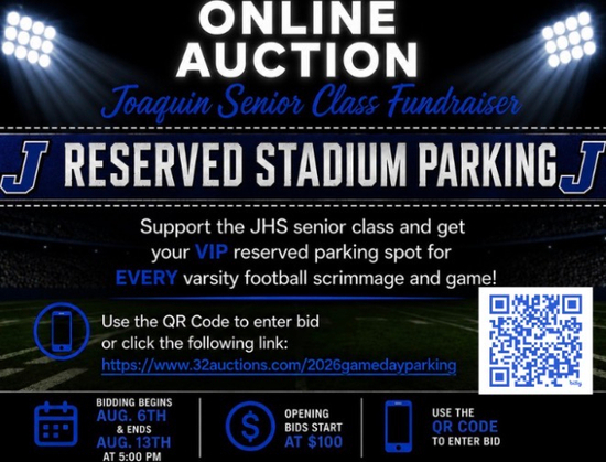 Joaquin Senior Class Fundraiser