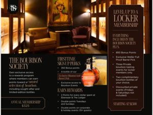 The Ledger/The Ebenezer Bourbon Package