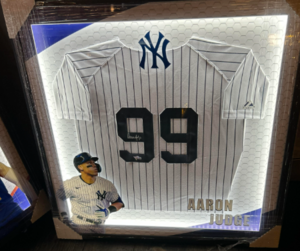 Aaron Judge Autographed Framed Jersey