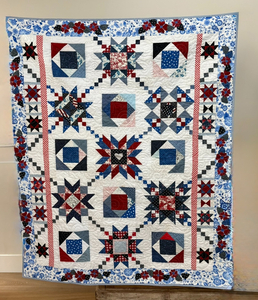 Handcrafted Patriotic Quilt