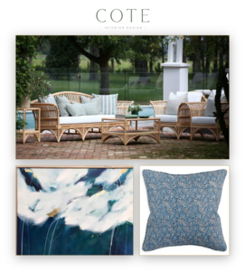 LIVE AUCTION ONLY: Cote Interiors Package