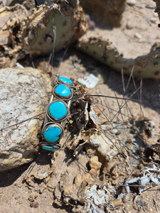 Beautiful Navajo Turquoise Cuff Bracelet