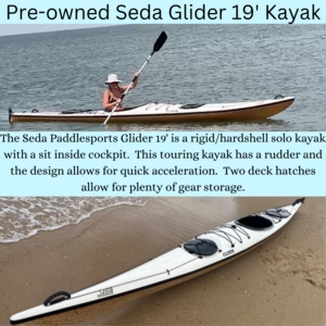 Pre-owned Seda Paddlesports Glider 19 Kayak