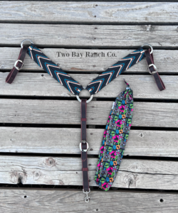 2 Bay Ranch Co Breast Collar and Tail Bag