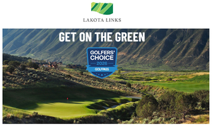 One Foursome at Lakota Links Golf Course