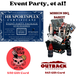 HR Sportsplex 3 Hour Party, et al!