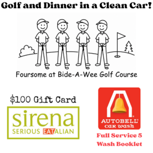 Golf and Dinner in a Clean Car!