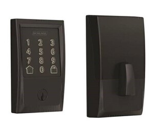 Schlage Encode Electronic Deadbolt Blk Matte (1)