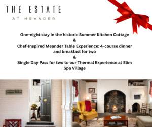 #12 - The Estate at Meander Luxury Getaway Package