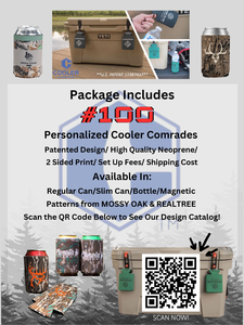 Win 100 Personalized Cooler Comrades