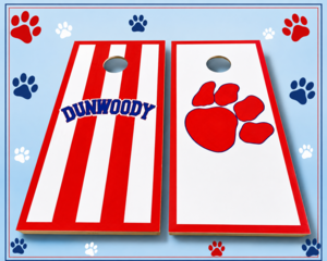 Dunwoody Wildcats Cornhole Boards