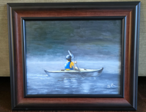 "In the Mist", an original oil painting