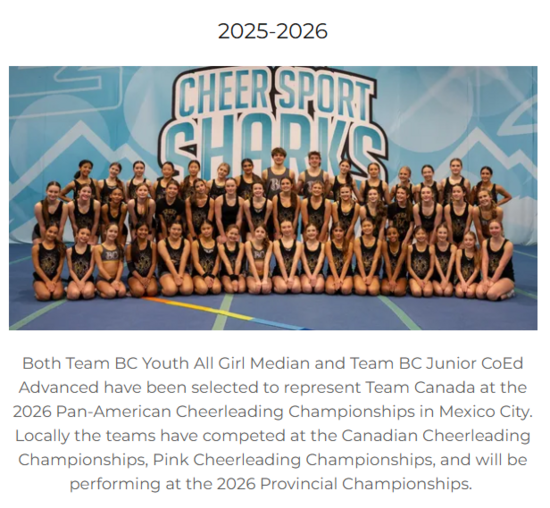 BC Sport Cheer