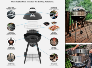 Broil King Crown Kettle 22.5" Premium Kit