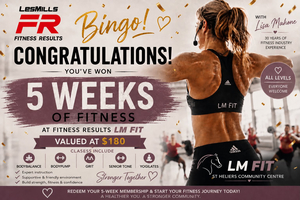 5 weeks of Group Fitness Training!