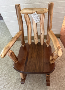 Beautiful Rustic Child's Rocker