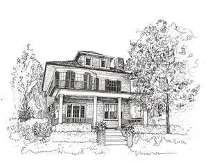 Custom Art of Your Home by Marietje Chamberlain!