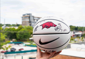 Signed Razorback Basketball & Tour