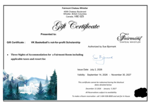 Three Nights @ Fairmont Chateau Whistler