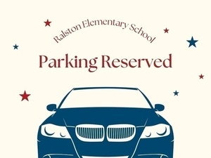 Ralston Elementary Front Row Parking