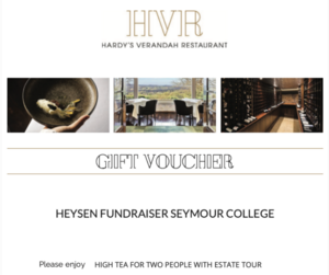 Hardy's Verandah Restaurant High Tea Experience