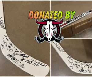 Red Deer Rebels Autographed Hockey Stick