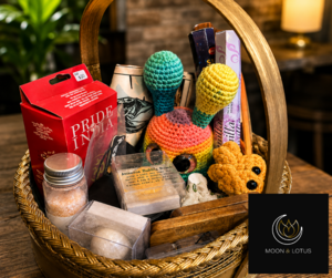 Moon & Lotus Pride Self-Care Gift Basket