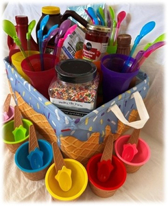 We all scream for Ice Cream! Gift Basket #2
