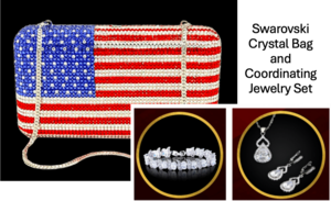 45: SWAROVSKI CRYSTAL EVENING BAG
