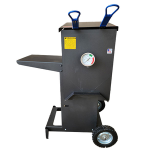 010-FF2S-ST  6 Gallon 2 Basket Fryer – With Stand