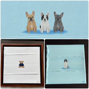 Custom Pet portrait by @jules_studio3